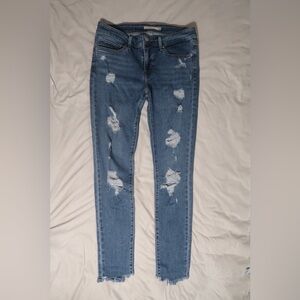 Levi’s 711 Distressed Women's Skinny Jeans